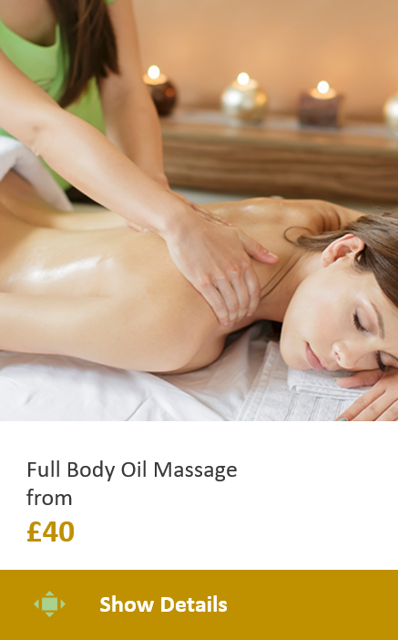 Full Body Oil Massage starting from £30